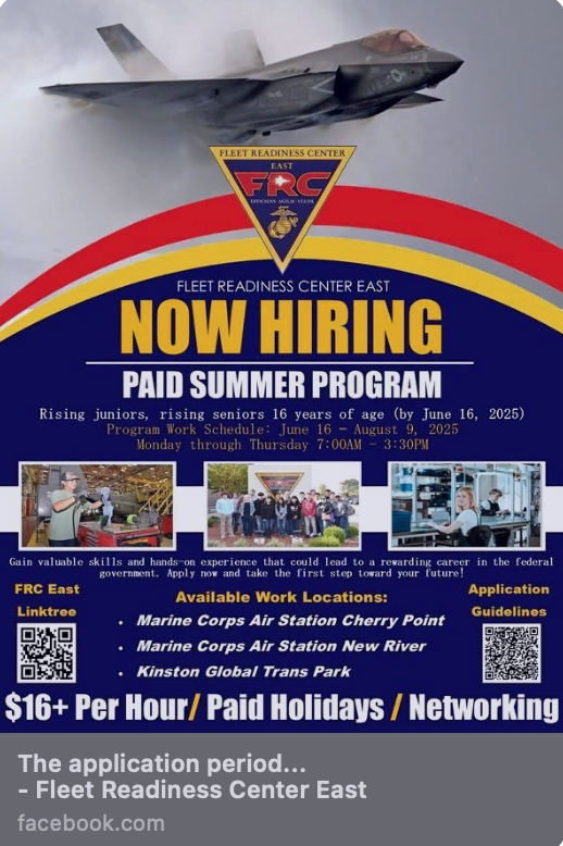 Paid Summer Programs Info